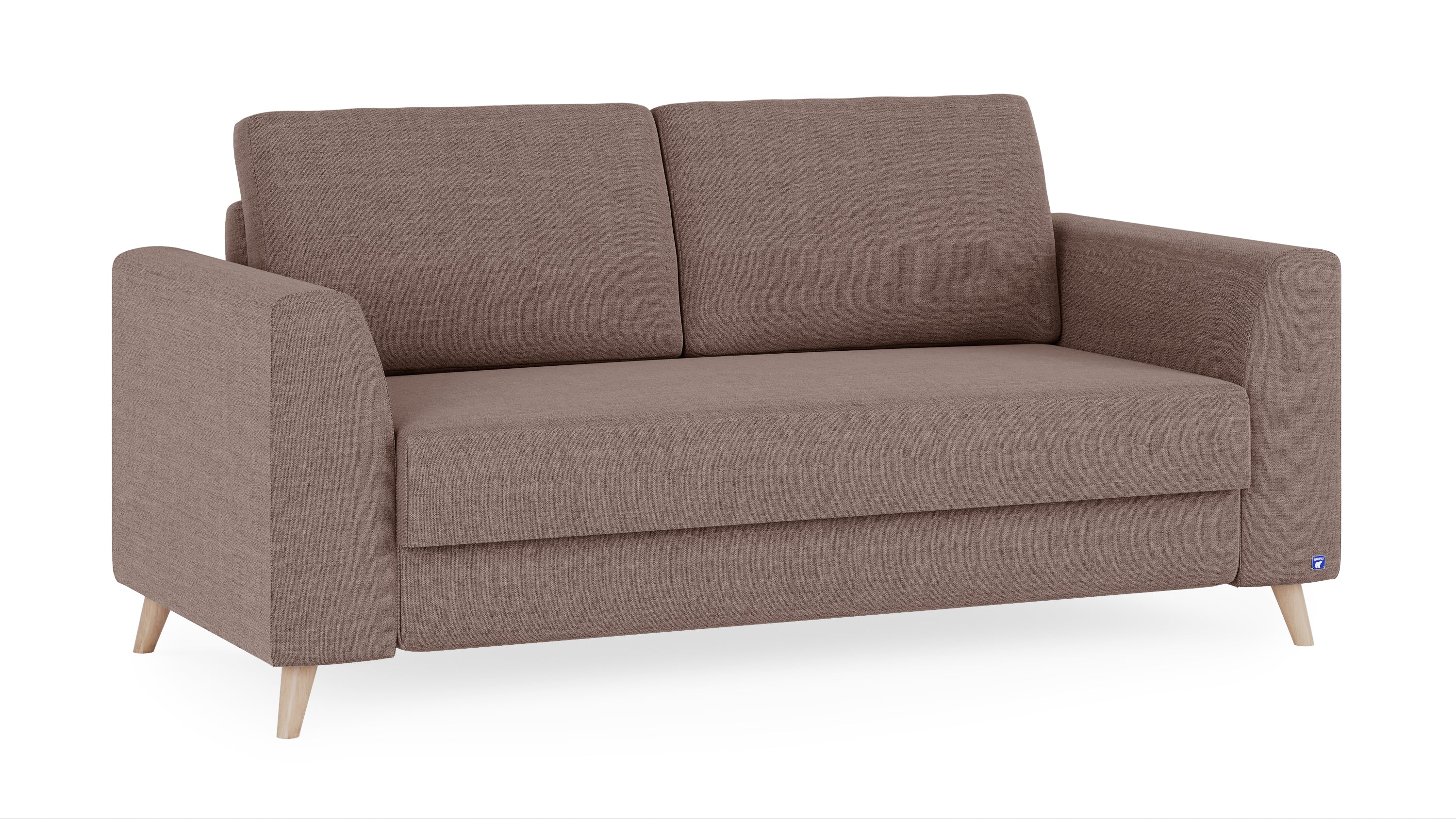 Bruno Schlafsofa in Braun